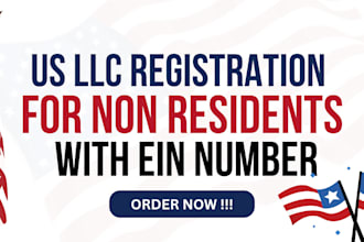 us llc company registration for non resident in wyoming all states with ein