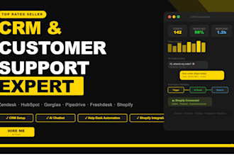 setup automate zendesk sell gorgias commslayer intercom zoho suitedash thryv crm