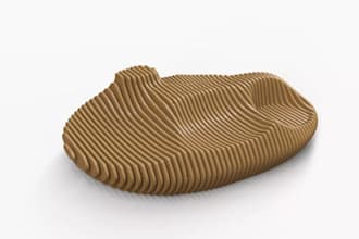create parametric model furniture design parametric mask 3d printing prototype