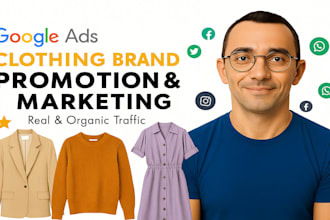 fashion store promotion, shopify clothing brand, clothing store marketing