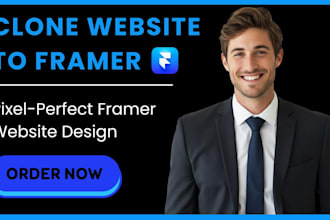 clone copy design duplicate website to webflow website design framer website