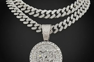 make hiphop pendant necklace,cuban chain,fashion jewelry,iced bling,diamond,cad