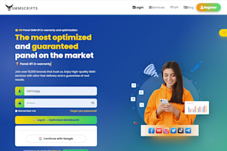 development scripts website panel