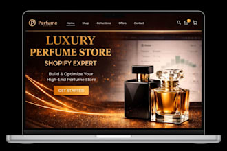 perfume website perfume shopify store perfume store fragrance store website