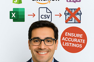 clean and prepare product data for shopify, amazon and woocommerce