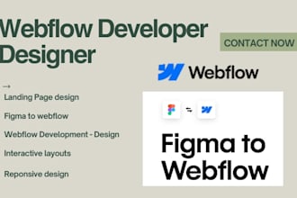 build webflow landing page, figma to webflow webflow animation, webflow blog