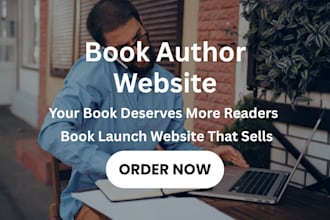 design book author website, ebook website that boost branding and book promotion