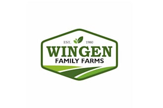 design carrying family farm logo