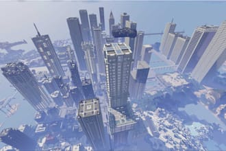 create stunning minecraft world, adventure survival, roleplay maps as a builder