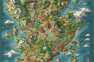 draw a custom map for fantasy