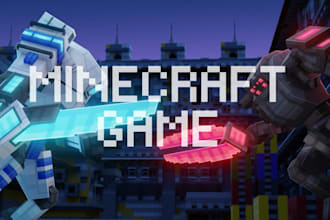 create minecraft builds game map avatar skins textures pack battle arena server