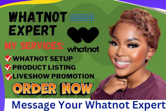 whatnot store setup whatnot product listing whatnot liveshow shopify store