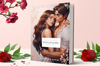 design erotica romance book cover or ebook cover