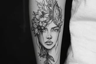 create custom tattoo design
