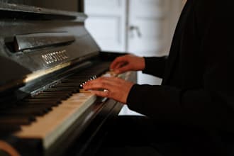 create emotional piano music for you