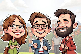 draw a caricature, cartoon caricatures