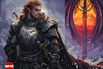 do concept art and character design