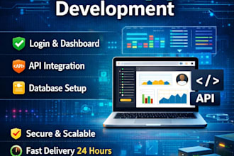 build python flask web app with dashboard login and API integration