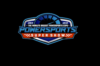 design power sports super show logo