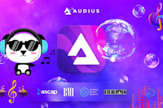 promote your audius music worldwide with organic strategies and ad campaigns