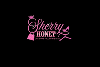 design sherry honey clothing logo