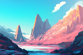 create a landscape and terrain for unreal engine