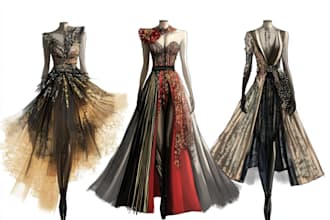 design and illustrate fashion collections for your brand
