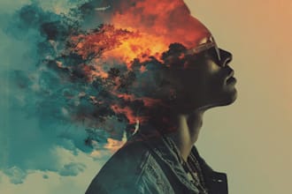 design album cover or music cover artwork