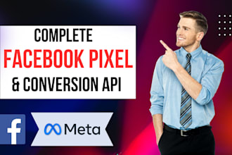 setup facebook pixel conversion API, server side tracking