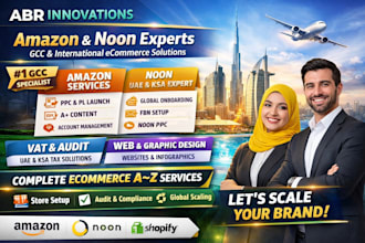 be expert noon VA for product listing and store management uae, ksa