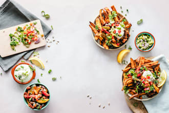 write professional food articles or recipes