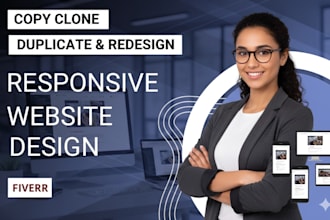 redesign copy clone website and design wordpress website