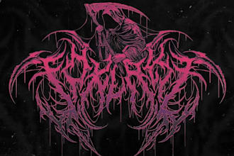 create unique metal logo for your band