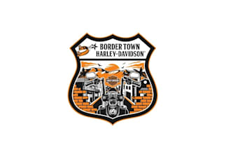 design southern california harley davidson dealership logo
