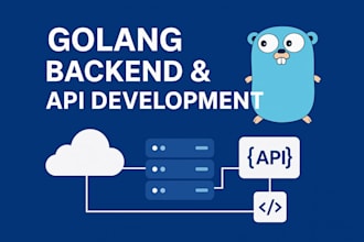 develop scalable golang rest apis and backends