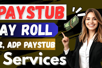 create accurate adp paystubs, payroll and w2 forms