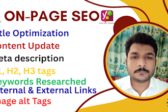 do rank math, yoest on page SEO optimization with 90 plus score