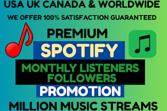 organic music monthly listeners spotify playlist curators promote spotify track