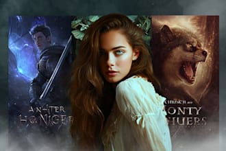 do a professional book cover, paperback