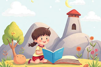 design children story book illustrations and covers
