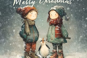 create christmas greeting cards