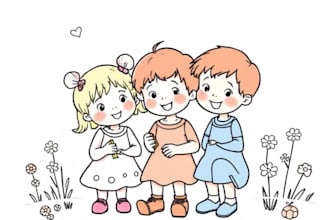 draw unique digital coloring pages for kids and adults