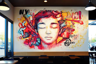 do illustration expresionism art, graffity, abstract