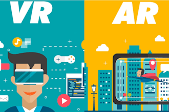 develop VR, ar for e commerce app, gaming app, real estate app, car marketplace