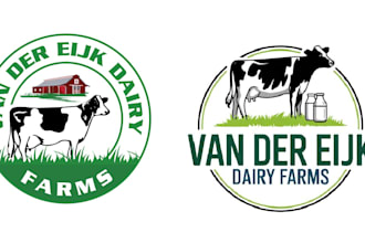 design a wonderful dairy farm logo