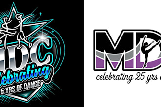 design awesome dance logo in 24 hour