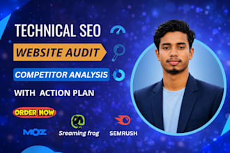 do technical SEO, website audit, fix erorr and indexing optimization