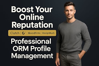 manage your clutch, g2, goodfirms, and designrush profiles