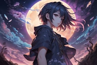 create your eye catching anime character art