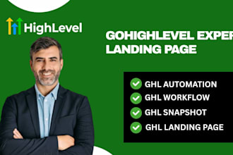 ghl saas ghl workflow snapshot ghl automation ghl landing page